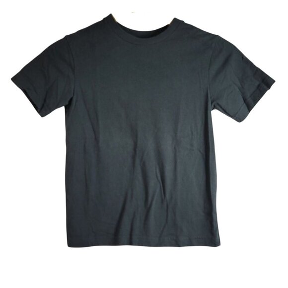 2/$15 Circo T Shirt Dark Gray Size 6 7 Small Short Sleeve Crew Solid 100% Cotton - Picture 1 of 6